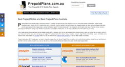Desktop Screenshot of prepaidplans.com.au