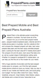 Mobile Screenshot of prepaidplans.com.au